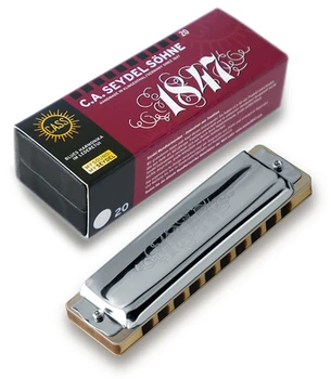 

16206a 1847 classic a Paddy Richter harmonica, Seydel Sohne