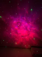 Led-Projector-Lamp Nebula Rotating-Night-Light Bedroom Starry Sky Aurora-Star Galaxy
