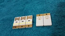 Keychain Book-Light Led-Bulb Pocket-Card Night-Lamp Laptop Usb-Power Mini for PC 5pcs/Lot