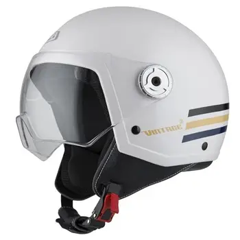 

JET HELMET NZI VINTAGE 3 TRIBAND WHITE BLUE