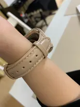 Correa de cuero para Apple Watch, banda de 42MM, 38MM, 40mm y 44mm para iWatch, hebilla deportiva series 1, 2, 3, 4, 5, 6 se, gran oferta