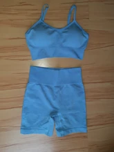 Conjunto de Yoga sin costuras para mujer, camisetas de entrenamiento, pantalones deportivos, sujetador, ropa de gimnasio, Top corto de cintura alta, Leggings para correr, conjunto deportivo 2005