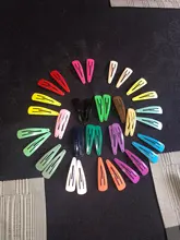 Horquillas de Metal para el pelo para mujer, horquillas de cocodrilo, accesorios para el cabello, 40 Uds.