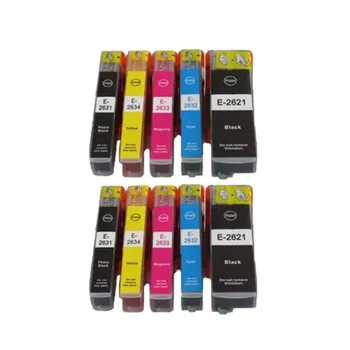 

Ink cartridge Pack 10 x EPSON T2621 2631/2/3/4 Compatible