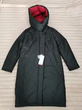 Thick Jacket Clothing Parka Coat Women Female Winter Astrid Hooded Long Large-Sizes Fashion