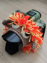 Lente de cámara de punto hecho a mano, anillo decorativo, diseño de cartón, utilería para fotos de bebé, juguete guía Adorable