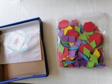 Juego de bloques de diseño de madera para niños, juguetes educativos para niños, rompecabezas de desarrollo Montessori, 155 Uds.