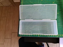 Files Organizer Case Display-Boxes Buffer Nail-Manicure-Tools Nail-Art-Equipment Transparent