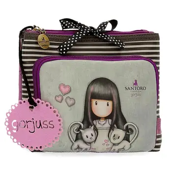 

Toiletry bag Gorjuss three compartments Tall Cross