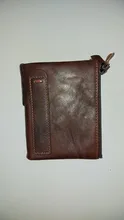 Short Purse Wallets Card-Holders RFID Double-Zippers Protected Classical