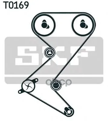 Комплект Ремня Грм Peugeot 307/406/407 1.8-2.2 Skf Vkma03235 Skf арт. VKMA03235