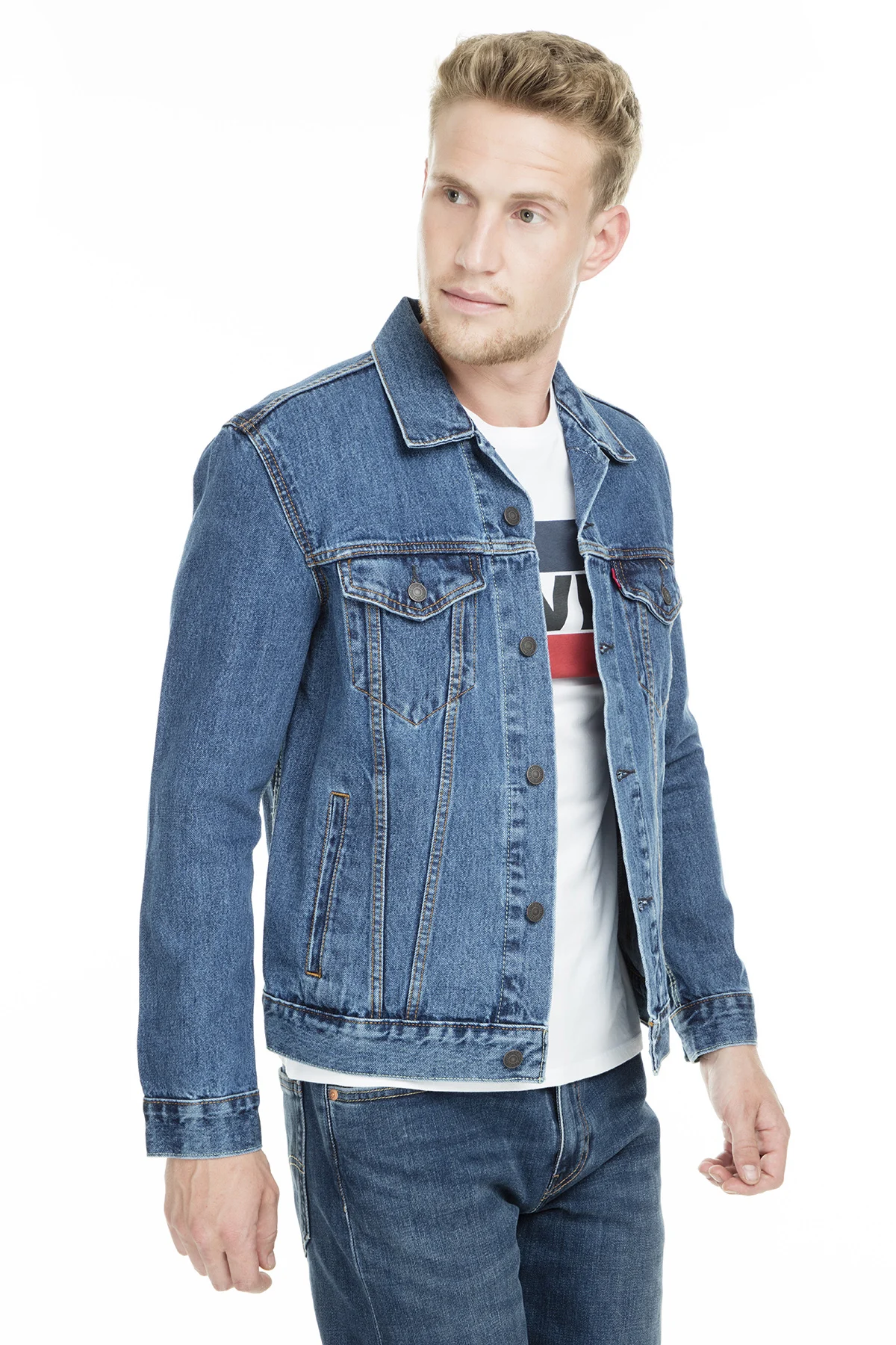 Levi's джинсовая куртка мужская 72334|Куртки| |