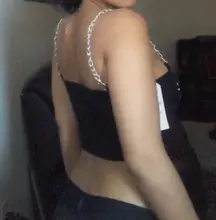 Summer Camis Chain-Strap Crop-Tops Backless Bodycon Punk-Print Chic E-Girl Goth Dark