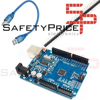 

Board one R3 ATmega328p CH340G 100% Compatible with Arduino + SMD Cable pins