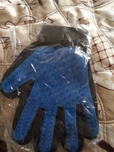 Glove Massage Pet-Grooming-Glove Deshedding-Brush Dog for Cat with Long Short-Fur Effective