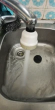Zhangji 3 Grifo de modos aireador de 360 grados de rotación Flexible WaterSaving de filtro de alta presión adaptador de accesorios de cocina