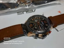 Wristwatch Mens Clock Chronograph Male Top-Brand Luxury CURREN Date with 