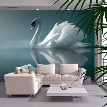 

Wall mural-white swan-350x270 cm