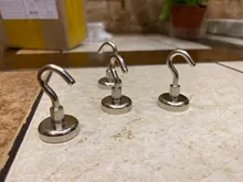 Magnetic-Hooks Powerful Strong Neodymium Key-Coat Hanging Heavy-Duty