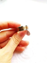 FDLK-Anillo de madera con incrustaciones de flecha y concha para hombre, joyería de lujo, 8mm, 24 estilos