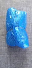 Cubiertas desechables de plástico para zapatos, cubiertas de plástico para limpieza de calzado, impermeable, para exteriores y días lluviosos, 100 Uds.