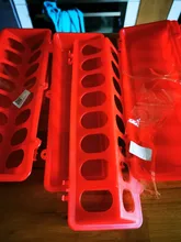 Chicken-Farming-Tool Feeding-Bucket Chicken-Poultry-Feeder Trough Plastic Pheasant Flip-Top