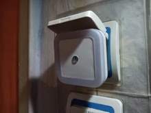 Led-Night-Light Corridor-Lamp Eu-Us-Plug Bedroom Wireless-Sensor Mini for Baby Square