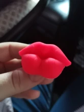 Wecute bebé chupete Clip beso rojo labios tonto chupetes de silicona divertido bebé chupetes tipo mordedor chupetes chupete niños alimentación