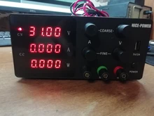 Current-Regulator Switch Power-Supply Bench-Source Laboratory Digital Adjustable 30V10A