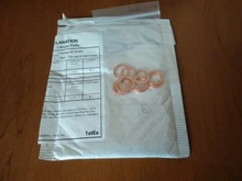 Junta anular plana de Arandela de cobre sólido, accesorios de Hardware de cierre de aceite, 10x14x1MM, 10 Uds.