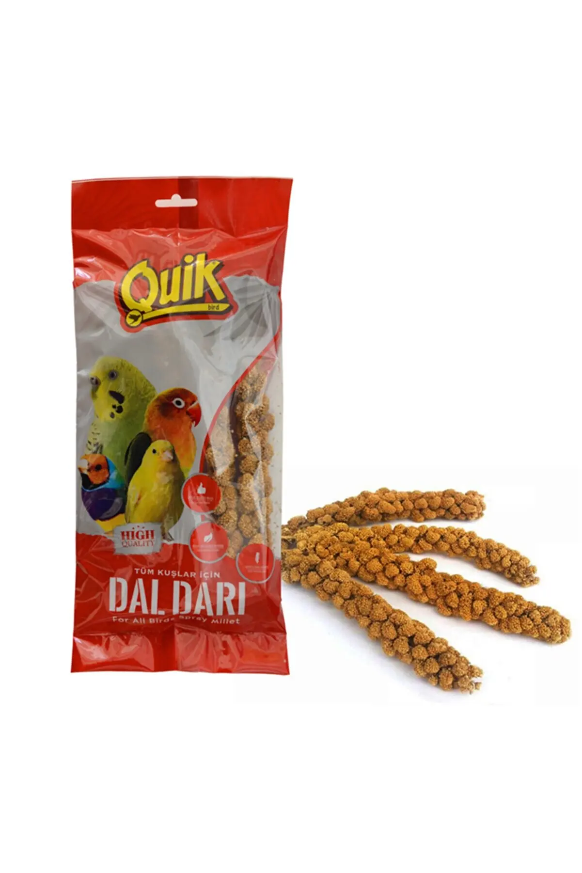 

Quik naturel food feed millet for birds and parrots