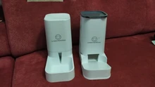 3.8L Large Capacity Pet Dog Cat Automatic Feeder Detachable Bowl Water Dispenser Food