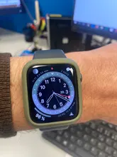 Funda para Apple Watch Series 5 6 se 3 42mm 38mm, Protector de silicona suave, accesorios para iWatch 40mm 44mm