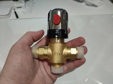 Thermostatic-Mixer Faucet-Valve Shower-System Water-Temperature-Control Bathroom Brass