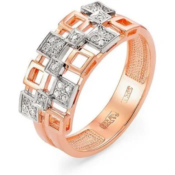 

Kabarovsky ring with 24 diamonds in red gold