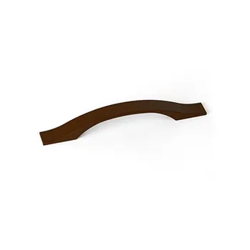

Box with 10 handles contemporary made in porcelain, with brown finish and 128 mm distance between points.