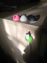 4 unid/set de organizador de cables, soporte de silicona para auriculares, gestión de cables, gestor de cables de escritorio