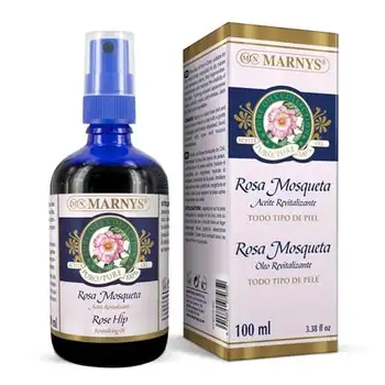 

MARNYS rose hip oil revitalising mature and photoaged skin | Improves appearance of wrinkles, stretch marks and scars
