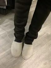 Pantalones apilados para mujer, calzas de chándal gruesas, sólido alto, cordón de cintura alta, con campana inferior, plisada con vuelo, informales
