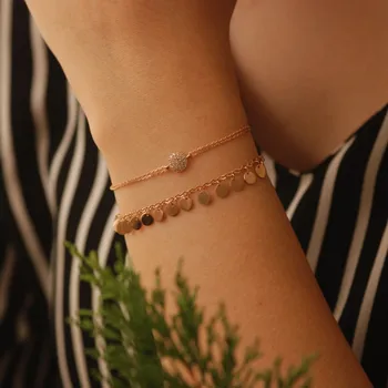 

Sequin Roz Gold Bracelet 05-455-3BLK2728 (The Following)