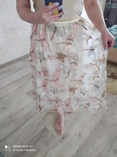 Pleated-Skirt Mesh Sequins High-Waist Womens Elegant Embroidery Two-Layer Dragonfly