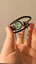 Nuevo Avatar el último maestro aire pulsera REINO UNIDO DE nómada de aire y de la tribu de agua cúpula de vidrio pulsera de regalo