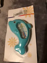 Termómetro de agua con forma de delfín para baño de bebé, producto para el cuidado del bebé, 1 unidad