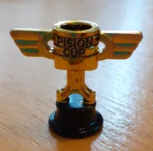 Disney Pixar Cars 3-Rayo McQueen Mater Pision Cup Mater 1:55, juguete de coche de aleación de Metal fundido a presión, regalo de cumpleaños para niños