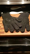 Fireproof-Gloves Oven Flame-Retardant BBQ Barbeque Heat-Insulation 2pcs for Microwave