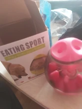 Food-Dispensing-Toy Chew-Ball Rubber Interactive-Dog-Toy Large Dog Bouncy IQ for Medium