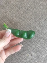 Juguetes antiestrés divertidos de 3 uds., cuentas de guisantes de juguete, colgantes de bola de estrés, aparatos blandos para Navidad