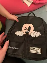 Mochila Disney de dibujos animados de Mickey para niños, morral escolar para guardería, bonita