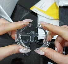 Lanpai 2 uds Dental mejilla M-forma boca abridor blanqueador de dientes herramienta labio Retractor