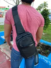 Kingsons-bolsa de pecho de 10 pulgadas, bolso cruzado de alta calidad, con correa de hombro individual, para negocios, bolsos informales de viaje, gran oferta